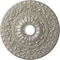 Ekena Millwork Vaduz Ceiling Medallion (Fits Canopies up to 3 1/2"), 23 1/2"OD x 3 1/2"ID x 2 1/8"P, Pearl White CM23VAPWS - alternate 1